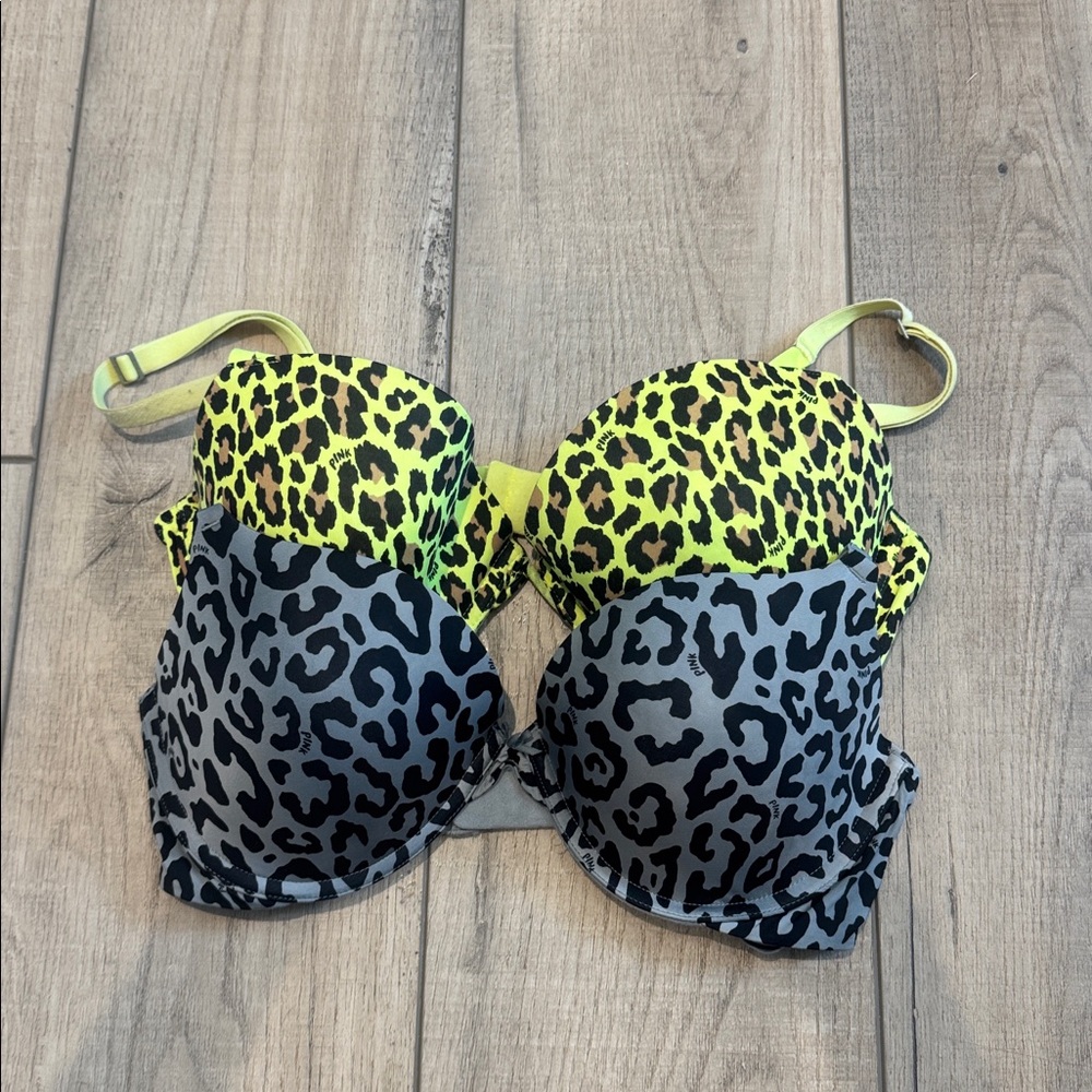 Victorias Secret Pink bras 34D